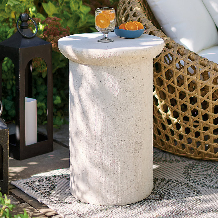 Raine Outdoor Outdoor Side Table - Grandin Road | Grandin Road