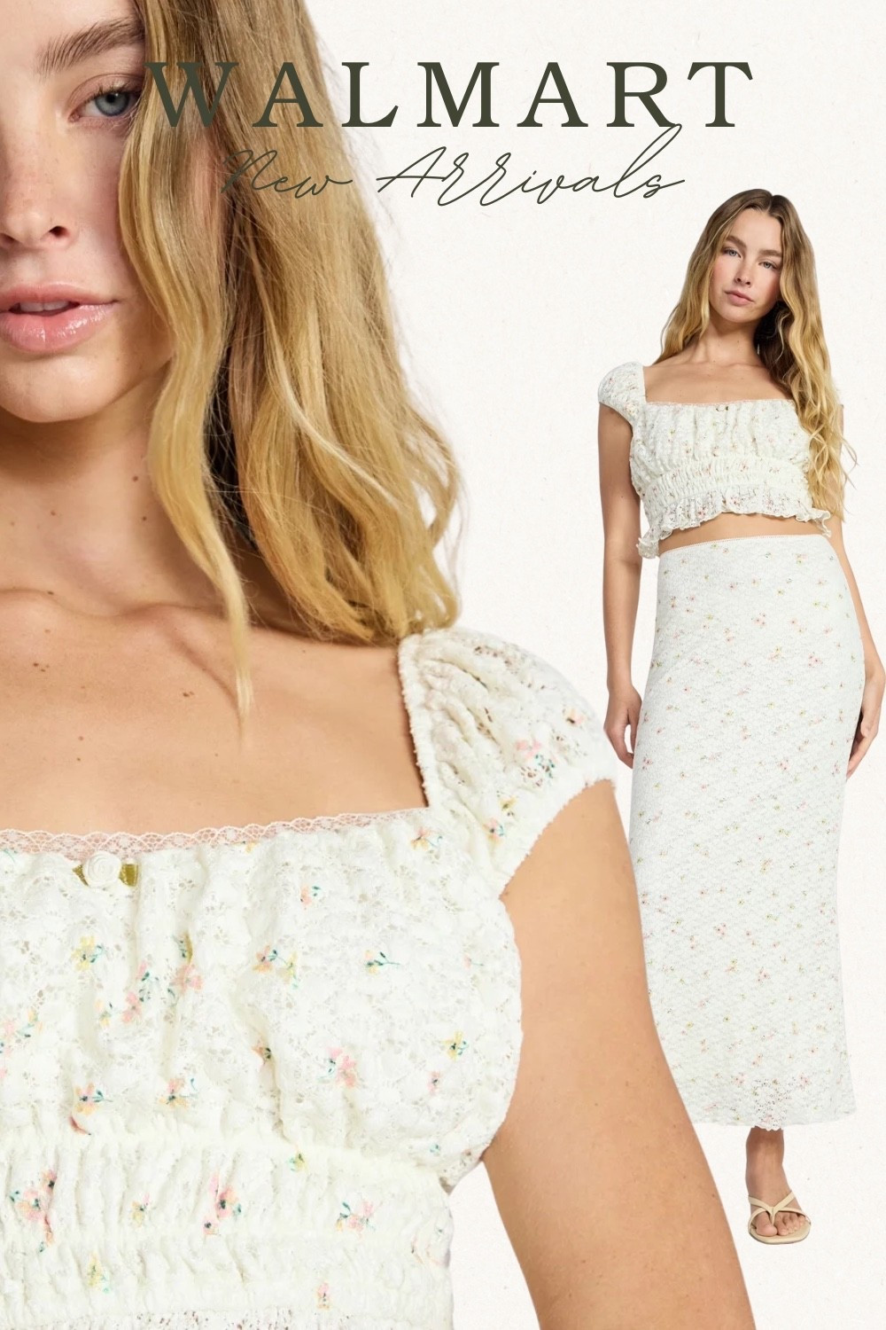✨ 🌼 🌹 The cute florals and mini details on this two piece set! So cute! 🥰 

Spring styles are starting to roll in at Walmart and there are already so many cute finds worth bookmarking. Fresh, affordable pieces that feel perfect for the season ahead.

🌸 I’m loving the two piece sets, lightweight dresses, and easy separates that work for everyday wear, spring break trips, and upcoming vacations. The colors, prints, and silhouettes feel very now while still being comfortable and wearable.

🧳 These are great pieces for casual days, travel outfits, warm weather getaways, errands, brunch, and laid back weekends. Easy to mix and match, budget friendly, and such good staples heading into spring.

🔍 Walmart women’s fashion, Walmart new arrivals, Walmart spring fashion, spring outfits for women, matching sets, two piece sets, spring dresses, casual dresses, floral dresses, pant sets, vacation outfits, spring break outfits, travel outfits for women, affordable fashion, budget friendly outfits, Walmart finds, Walmart outfits, everyday outfits, women’s casual wear, spring wardrobe staples, gifts for her, outfit inspiration, outfit ideas, warm weather outfits, 


#LTKSeasonal #LTKSaleAlert #LTKTravel