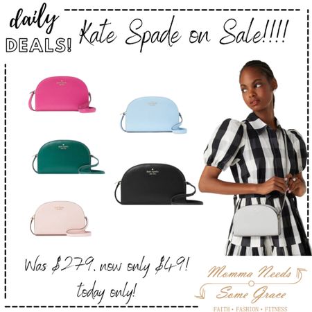 Kate Spade bag on sale today!!! 

#LTKfindsunder50 #LTKstyletip #LTKsalealert
