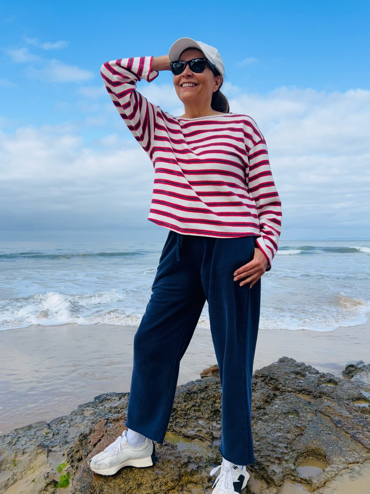 Fit is slightly oversized

#LTKootd #LTKOver40