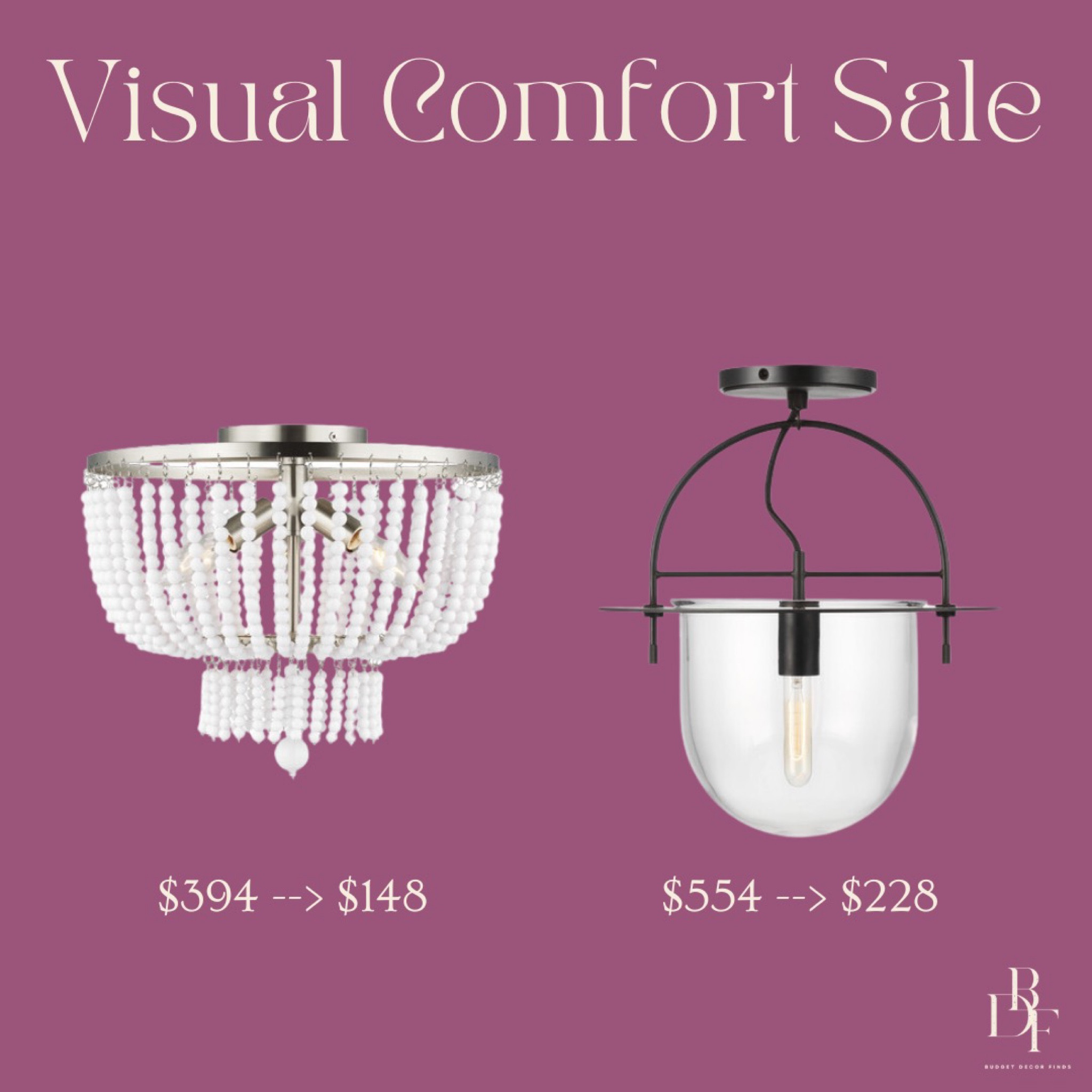Hey there, lighting enthusiasts! 🌟 If you're on the hunt for a killer lighting upgrade, look no further than the Visual Comfort sale. They've got everything from sleek flush mounts and chill floor lamps to fancy pendants, chandeliers, and lanterns. And guess what? Your wallet will thank you 'cause you can snag these beauties on sale and save a load of cash. Time to give your place a fresh vibe without breaking the bank! 💸🛋️💡

#LTKhome #LTKsalealert
