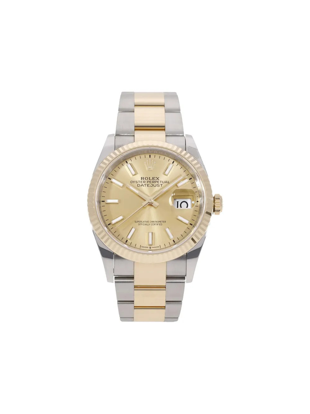 Rolex Datejust 36mm - Gold | Farfetch Global