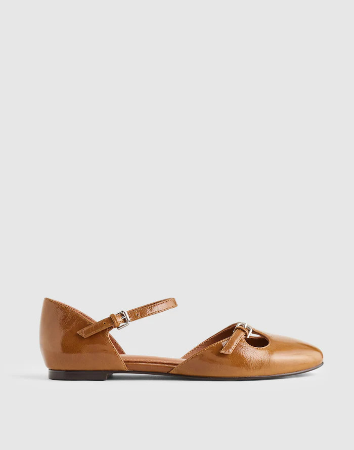 The Hester Ankle-Strap d'Orsay Flat | Madewell