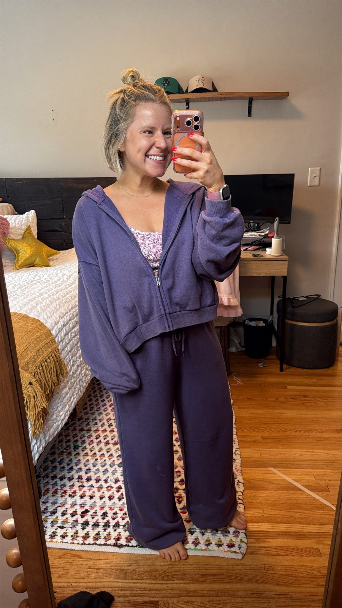 I will be living in this Walmart sweat set all fall and winter!!!! 🍇 also comes in red and blue!

#LTKootd #LTKgrwm #LTKdayinmylife