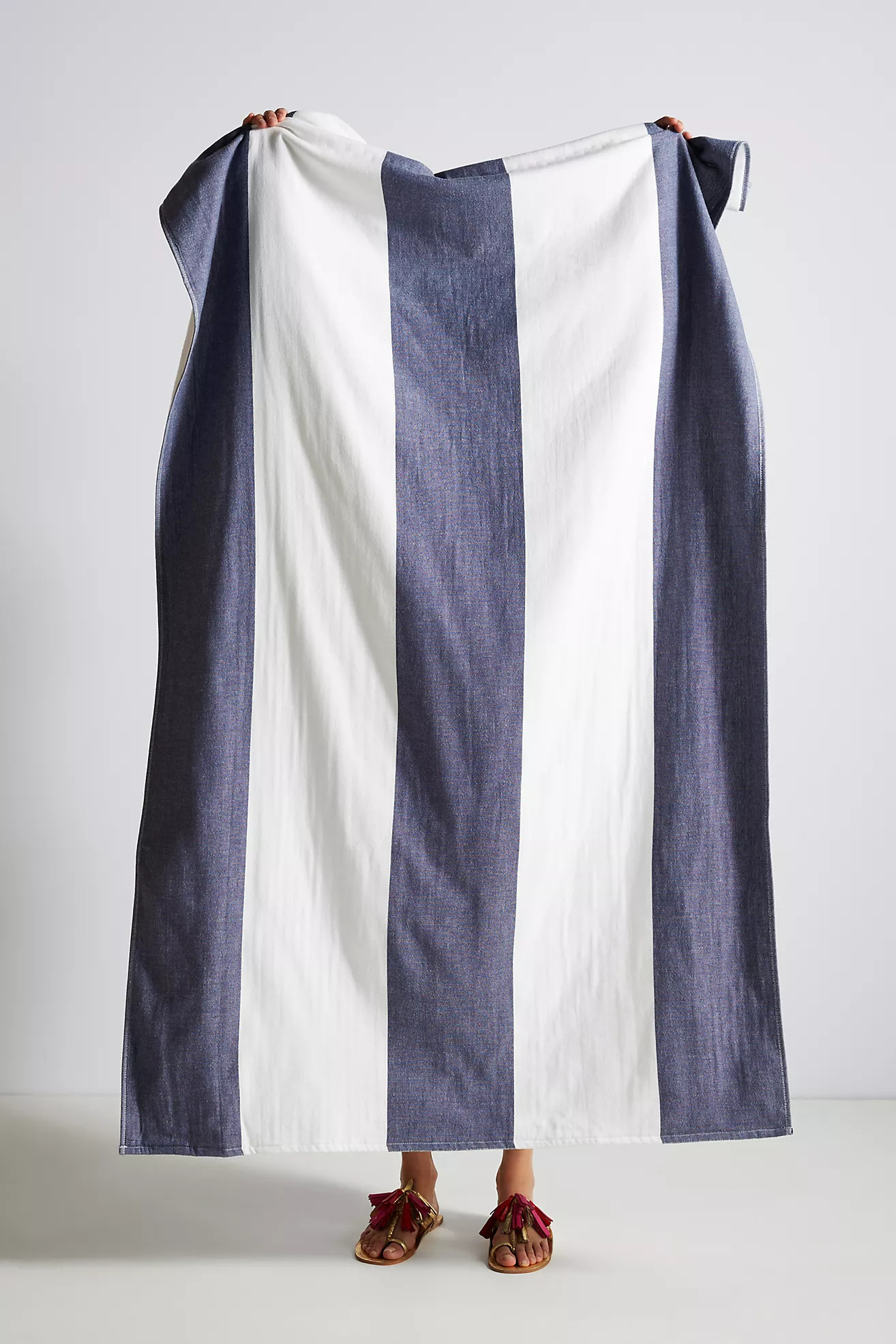 Kassatex Block Striped Beach Towel | Anthropologie (US)