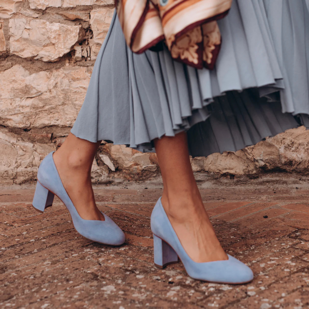 Perfect Round Toe Pump 70 | Sarah Flint