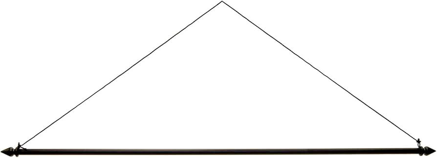 Evergreen Flag Beautiful Black Metal Dowel Garden Flag Hanger | 16" Wide x 5" High | Front Door H... | Amazon (US)