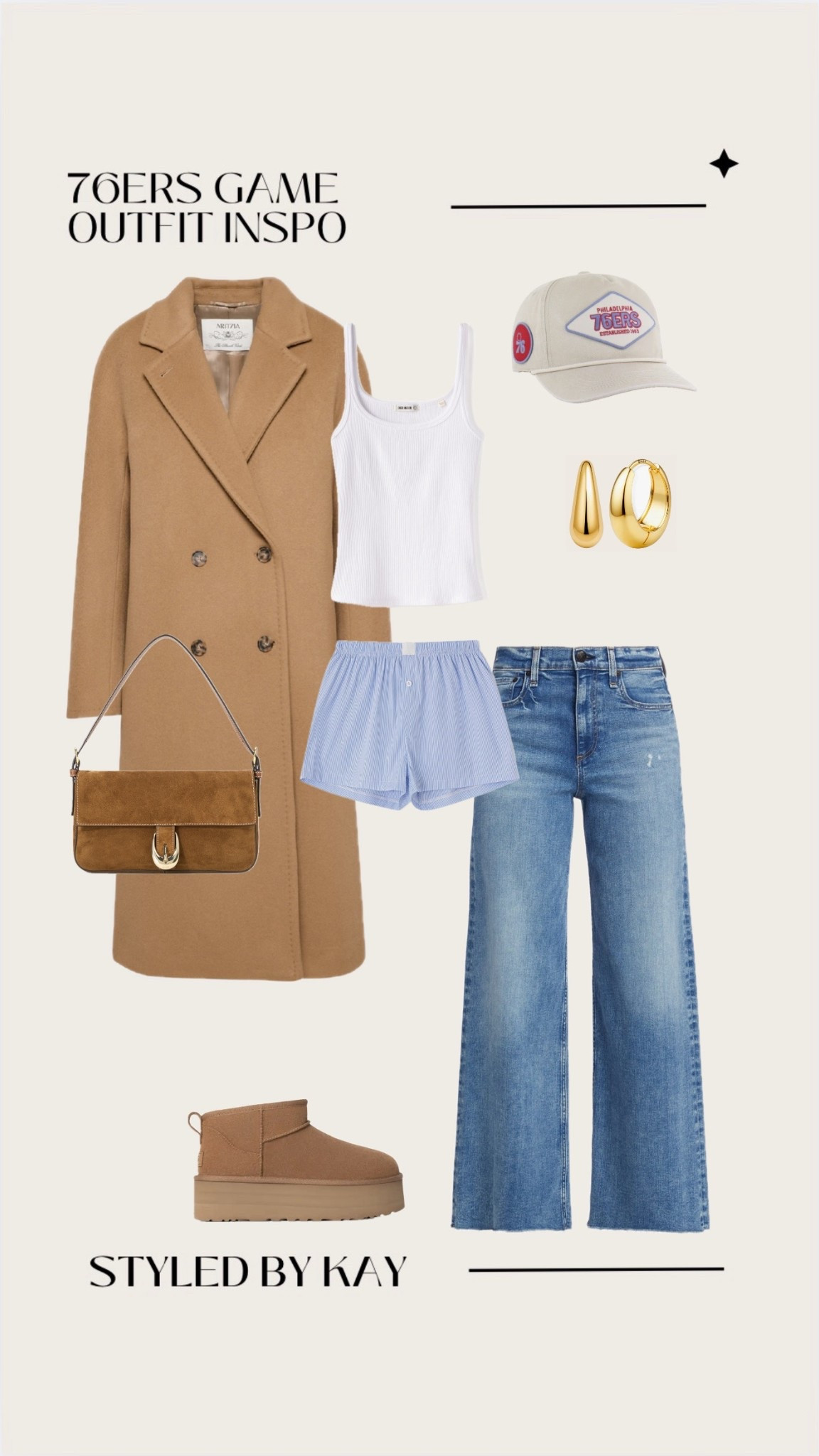 casual & elevated 76ers game outfit idea

#LTKSeasonal #LTKgrwm #LTKootd