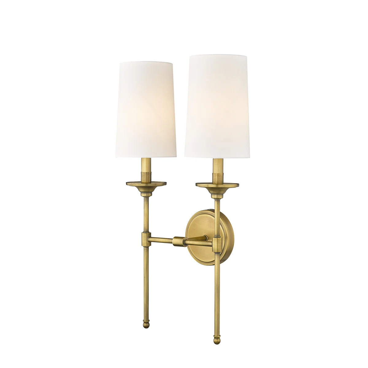 Hayse Steel Armed Sconce | Wayfair North America
