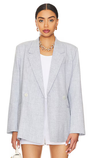 Landon Blazer in Delicate Blue | Revolve Clothing (Global)
