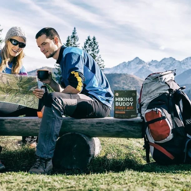 Be Smart Get Prepared Outdoor First Aid - Hiking Buddy, 63 Pcs | Walmart (US)