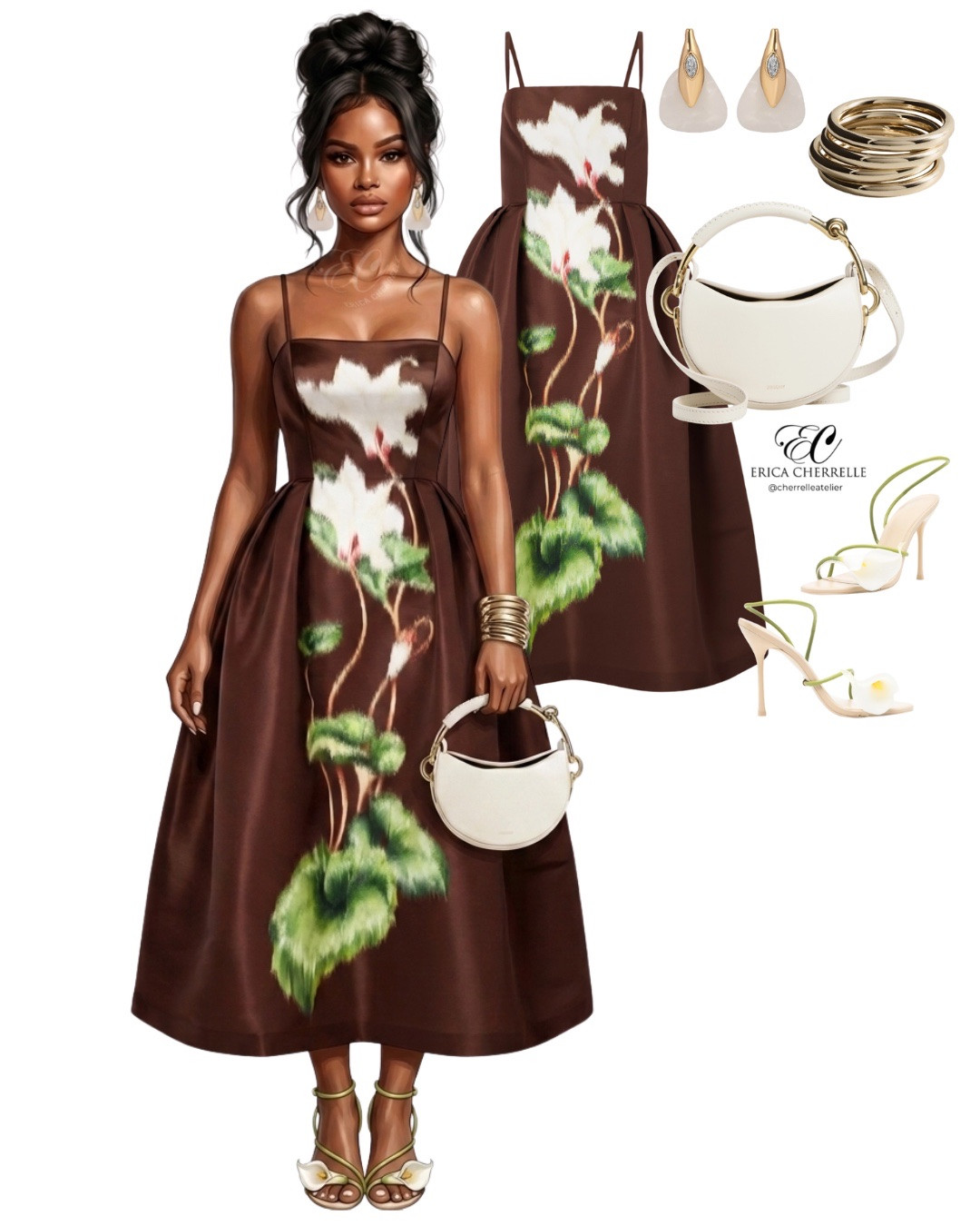 Botanical Bliss 🤎🌴

This look is absolute poetry in motion. 🤎✨
When you combine a rich, chocolate silhouette with hand-painted botanical details, you aren’t just getting dressed—you’re making an entrance. This piece  is a masterclass in modern elegance, proving that earth tones can be the most vibrant colors in the room.

Whether it’s a high-profile gala or an exclusive garden soirée, we specialize in styling moments that feel as timeless as they do trendsetting.

Tap the link in bio for product links or DM for an exclusive styling session! 🔗✨

✔️ DM/Email for styling services
•
• Product Links in Bio 🔗 
• Save this post for future inspo
Follow @cherrelleatelier on IG for daily outfit inspiration

#virtualstylist  #springfashion #Springstyle #FashionStylist #personalstylist

#LTKootd #LTKSeasonal #LTKMothersDay