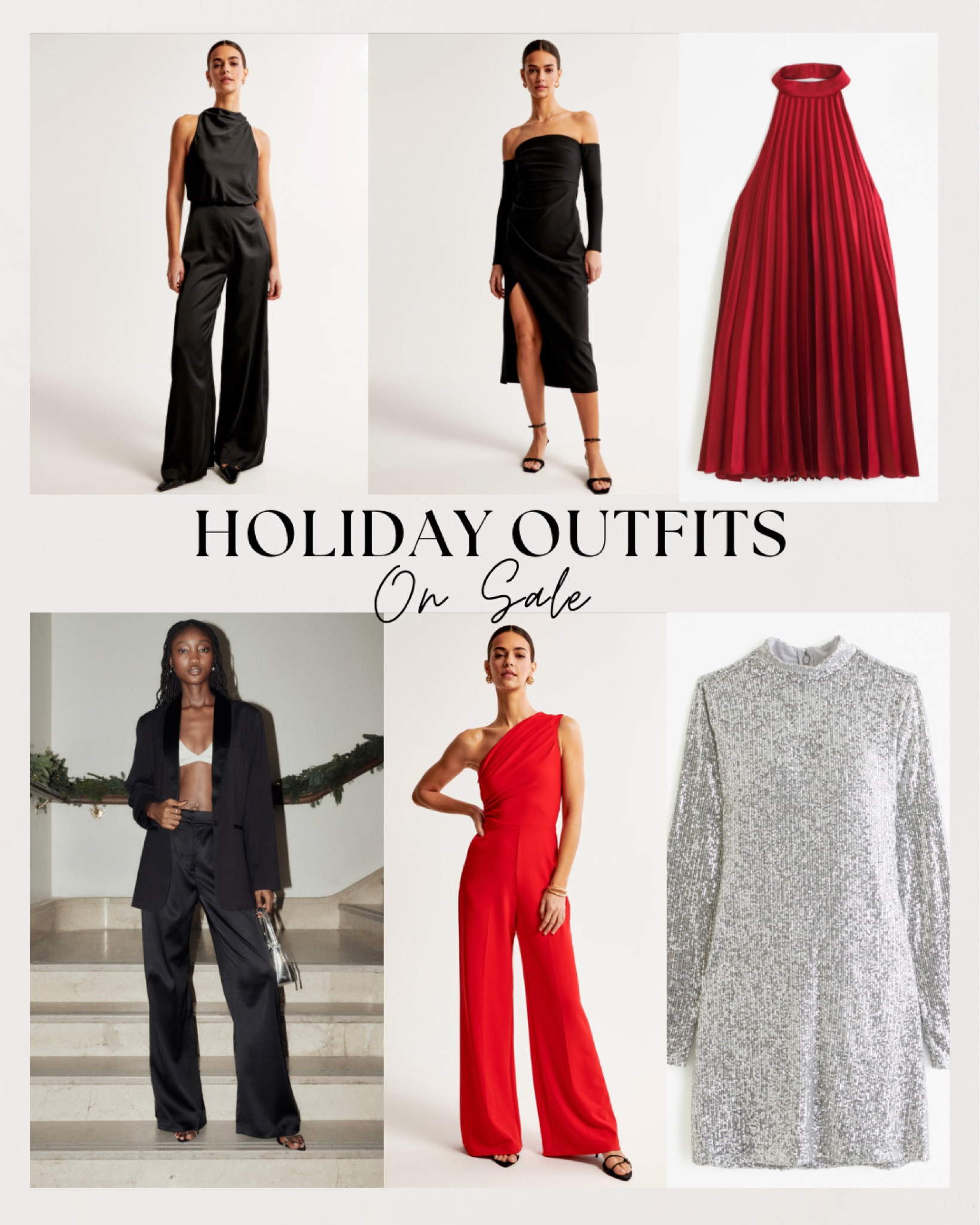 Beautiful holiday dress / outfit ideas that are all on sale!! #ltkparties #christmasdress #holidayparty #holidayoutfit #dressesonsale #deals #winterfashion #christmasparty

#LTKHoliday #LTKCyberWeek #LTKsalealert