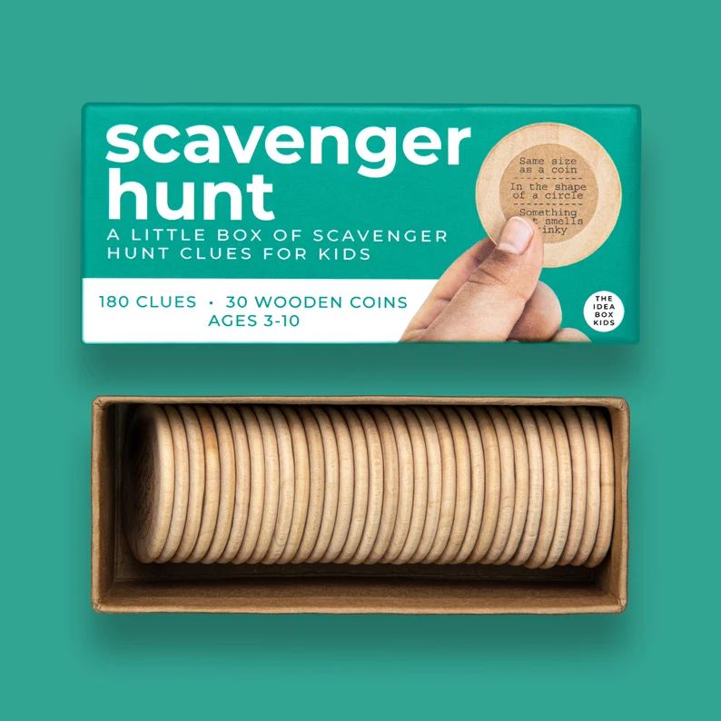 Scavenger Hunt Game for Kids Family Game Night Clue Ideas - Etsy | Etsy (US)