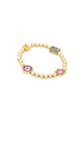 University Of Alabama Mixed Icon Pisa Bracelet in Gold | Revolve Clothing (Global)