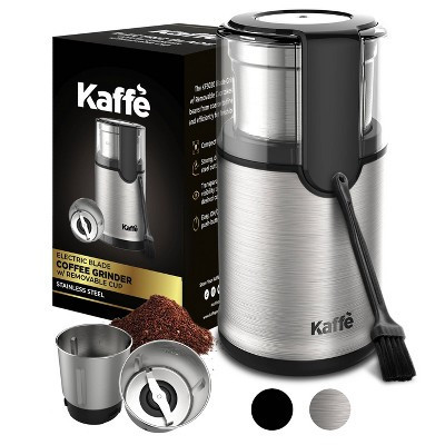 Electric Coffee Blade Grinder/Cleaning Brush with Removable 4.5oz Cup Stainless Steel | Target
