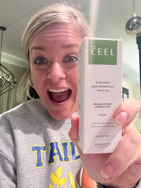 We all can use help with hair growth while nourishing our skin and scalp! #theceel #theceelrosemaryoil #benaturallybeautiful @theceel

#LTKBeauty #LTKFindsUnder50 #LTKStyleTip