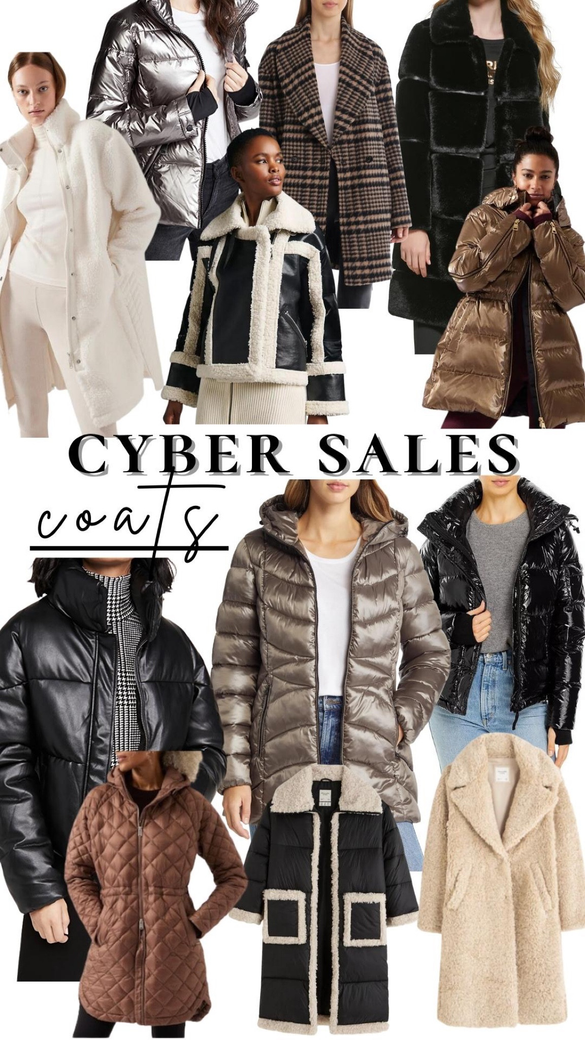 Cyber sale coats ✨ Abercrombie, Nordstrom, Athleta, Anthropologie, Bloomingdale’s, Sherpa coat, puffer coat

#LTKHoliday #LTKCyberweek #LTKsalealert