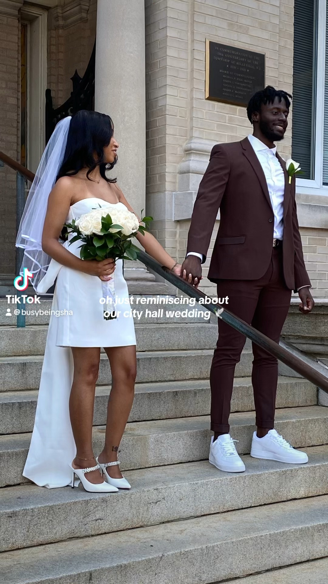 Shop my city hall wedding dress and accessories here! Exact links provided 🫶🏽 #wedding #shortweddingdress #cityhallwedding #courthousewedding

#LTKWedding #LTKStyleTip