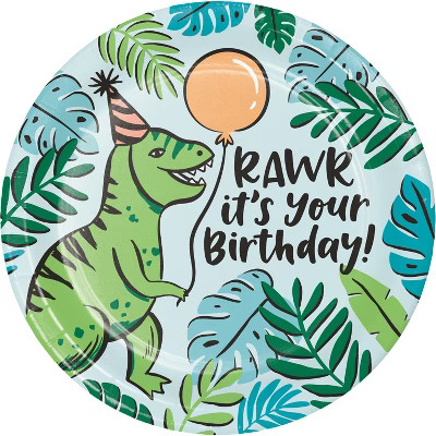 10ct Dinosaur Dinner Plate - Spritz™ | Target