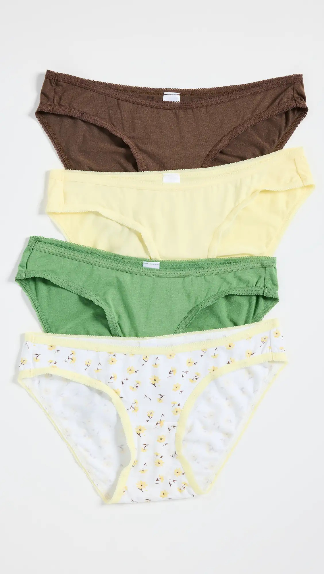 Stripe & Stare Stripe and Stare x Camille Charriere Picot Original Knickers of 4 Pack | Shopbop | Shopbop