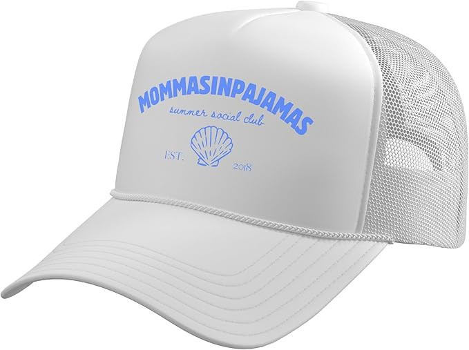 Summer Social Club Trucker Hat with Adjustable Mesh Back | Amazon (US)