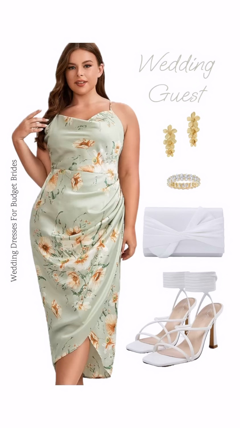 Spring summer outfit idea for the curvy bridal shower or wedding guest. Everything on Amazon. 

Summer outfit, garden party outfit, outdoor wedding, back yard wedding, dressy casual wedding, special occasion dress, cocktail dress, semi formal wedding guest dress, party dress, event dress, plus size dress, travel ring, summer dresses, wedding guest dress summer, date night outfit, plus size fashion.

#LTKWedding #LTKSeasonal #LTKPlusSize