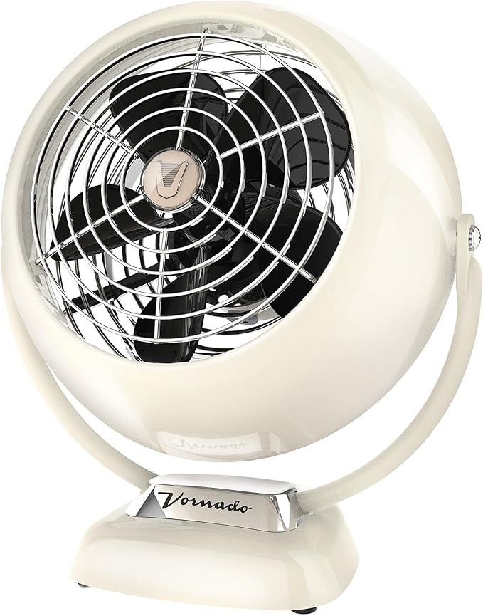 Vornado VFAN Jr. Vintage Air Circulator Fan, Vintage White | Amazon (US)