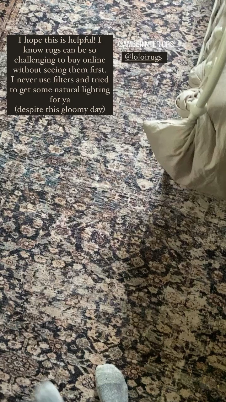 New rug in Stella’s room from the amber interiors X Loloi collection. This is Denim and Spice

#LTKstyletip #LTKkids #LTKhome