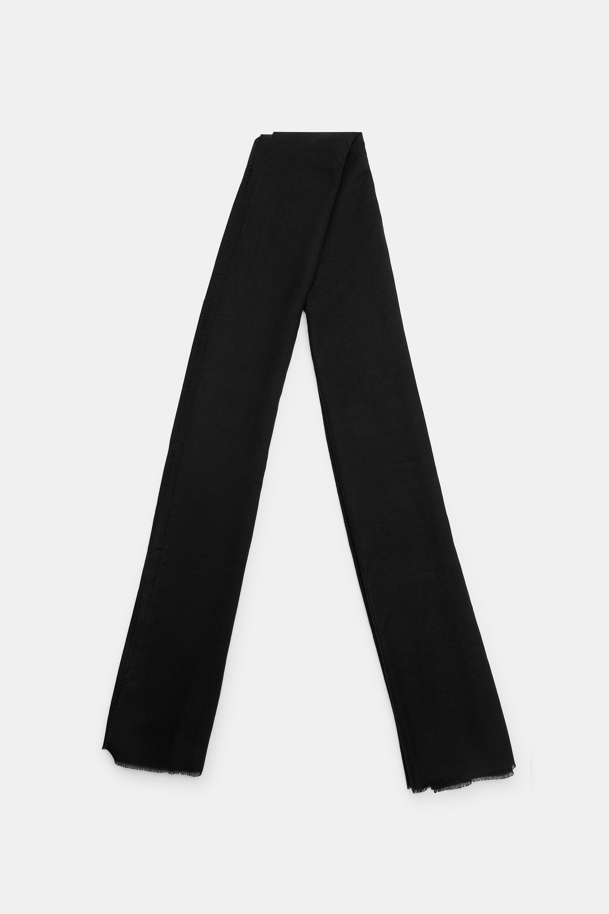 Zara - Striped Knit Scarf - Women - Multicolored - Women | Zara US