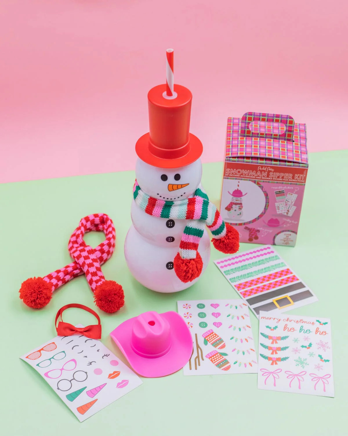 Snowman Sipper & Accessory Bundle | Packed Party