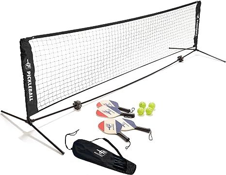 FILA Accessories Pickleball Net Set - Includes Pickleball Paddles Set of 4 with Regulation Size 4... | Amazon (US)