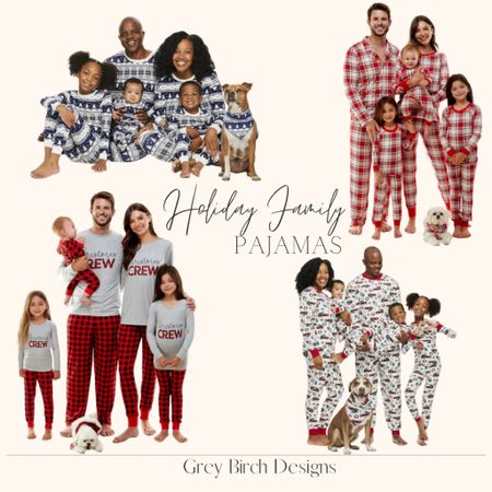 Cozy Holiday pajamas for the whole family #walmartpartner @walmartfashion 

#LTKHoliday #LTKkids #LTKfamily