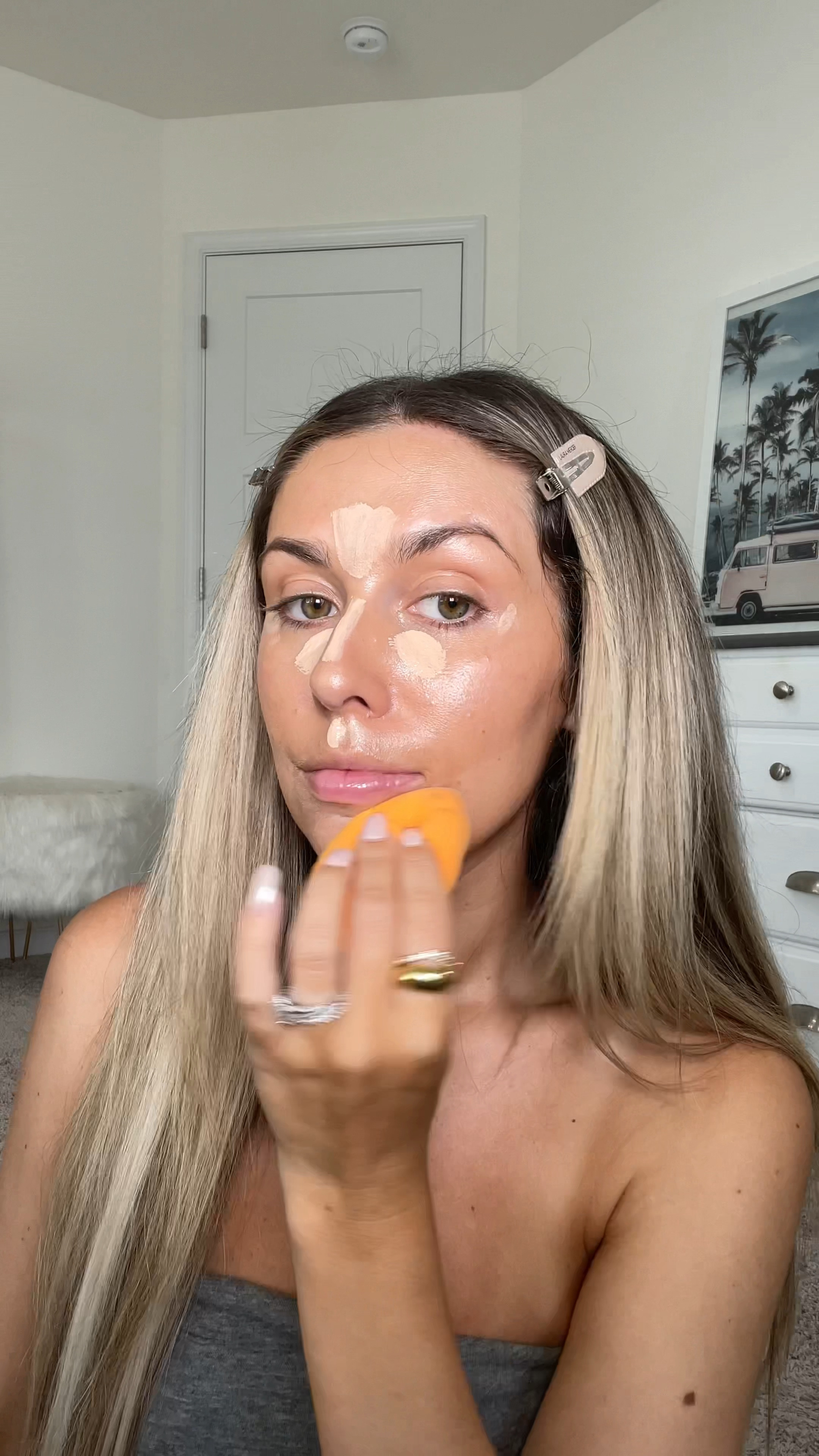 Makeup of the day 🫶🏼
+ ELF HALO GLOW SHADE 4
+ LOREAL HYALURONIC ACID SERUM SHADE 4-5
+ TARTE ULTRA CREAMY CONCEALER
+ MAYBELLINE AGE REWIND TO CONTOUR 
+ RARE BEAUTY BLUSH IN BLISS
+ LAURA MERCIER TRANSLUCENT SETTING POWDER
+ MILANI BRONZER
+ MILANI BLUSH IN LUMINOSO
+ BENEFIT PRECISELY MY BROW
+ BENEFIT 24 HOUR BROW GEL
+ TARTE MANEATER MASCARA
+ RARE BEAUTY LIP LINER IN HUMBLE 
MAC LIPSTICK IN ANGEL
+ MILANI GLOSS IN LUMINOSO 
+ DIOR BACKSTAGE PALETTE

#LTKunder50 #LTKbeauty #LTKunder100