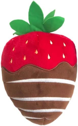 Lulubelles Power Plush | Chocolate Covered Strawberry (Small) | Yappy Valentine's Day Dog Toy | F... | Amazon (US)