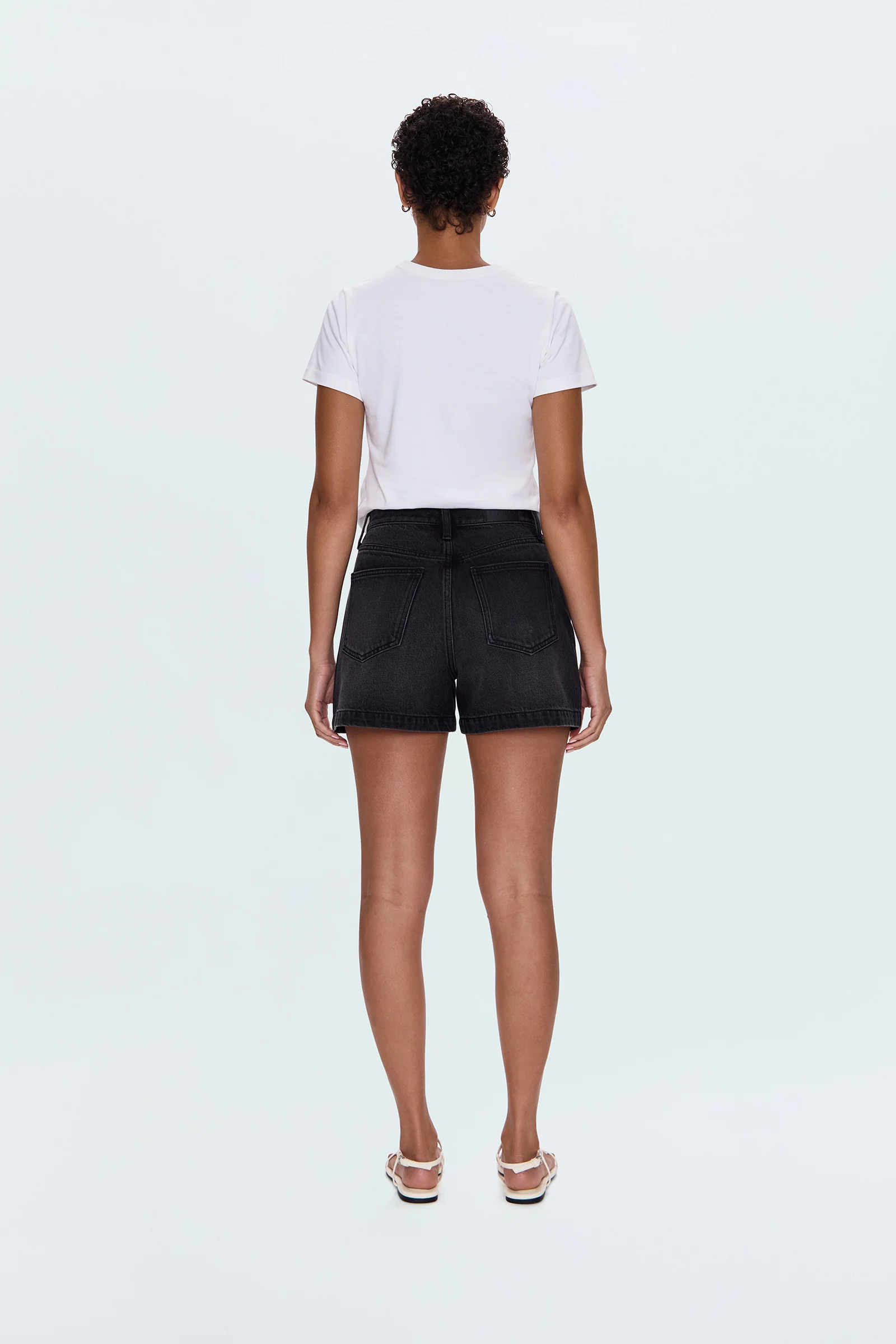 Saige High Rise Short - Glamour | Pistola Denim