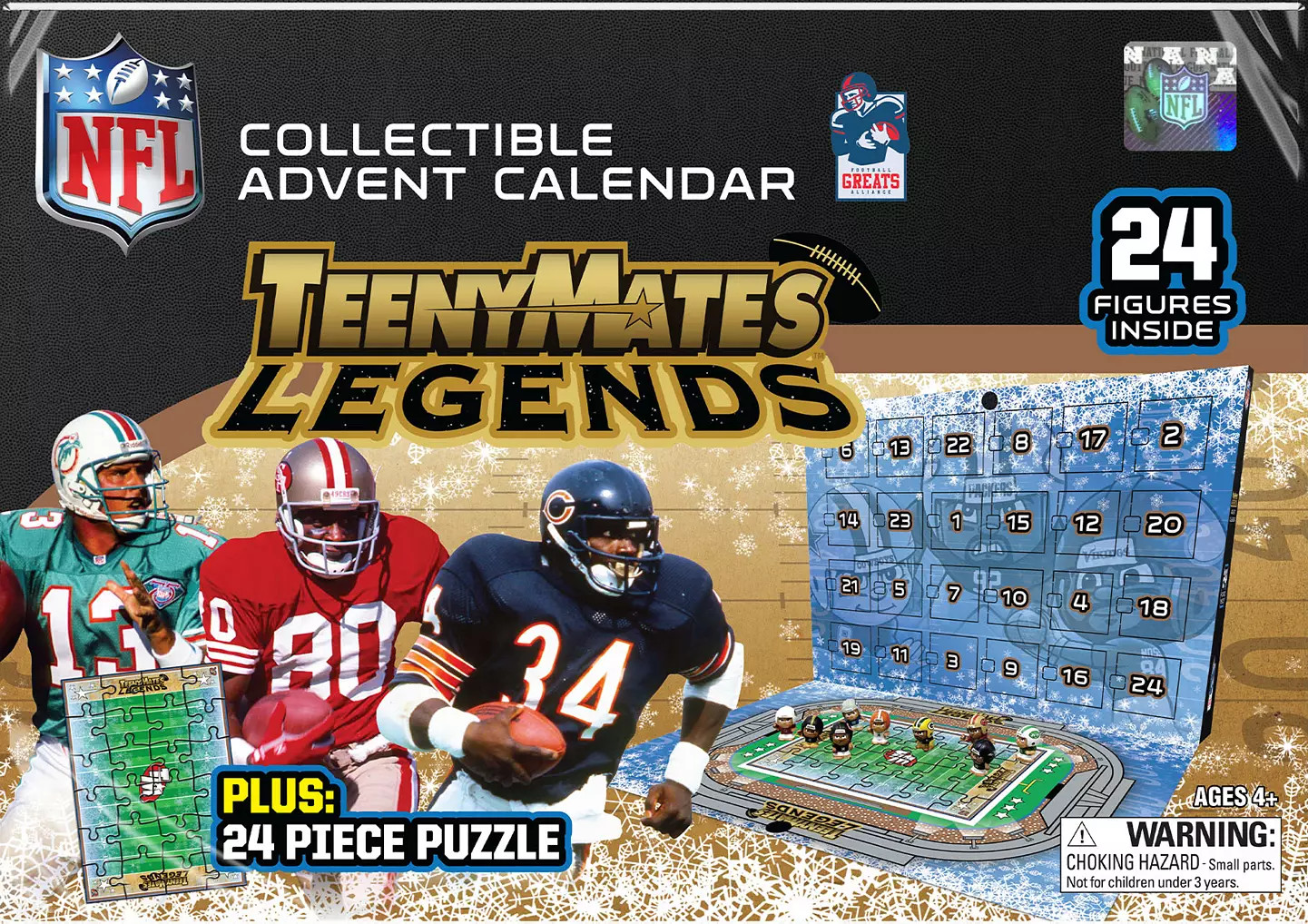 Party Animal NFL Legends TeenyMates 2025 Advent Calendar | DICK'S Sporting Goods