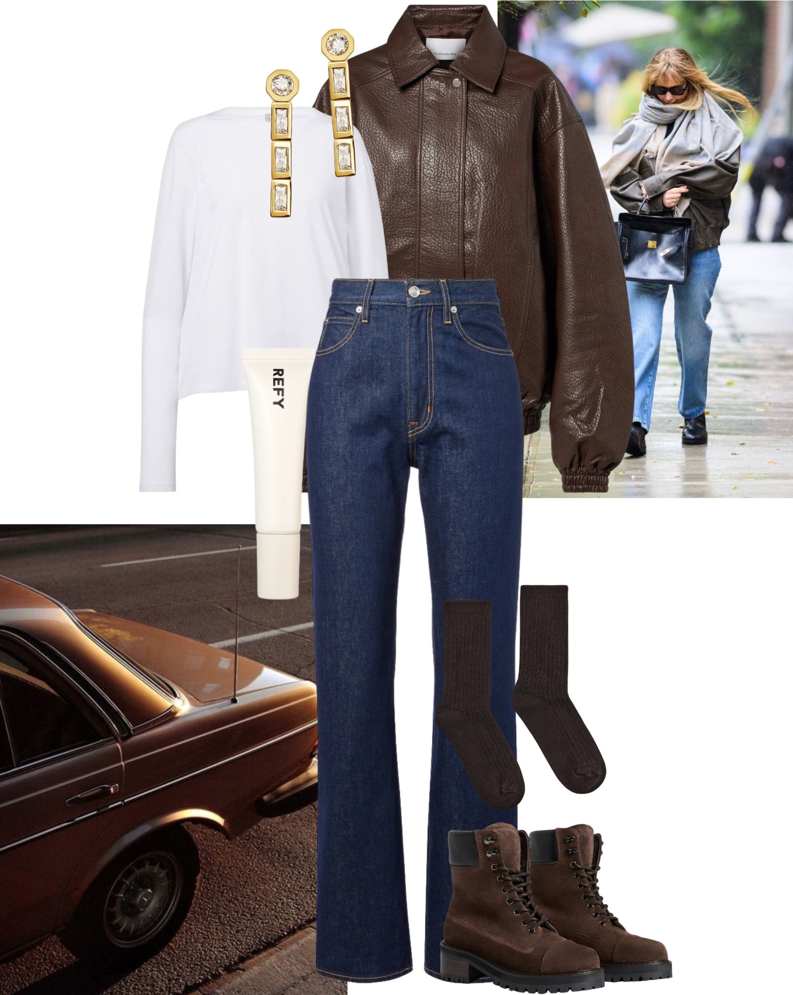 Boot Outfit 2

Boots | Fashion | Styling | Winter | Fall | Jeans | Leather Jacket | Coat | October | Shoes 


#LTKautumn #LTKwinter #LTKshoes