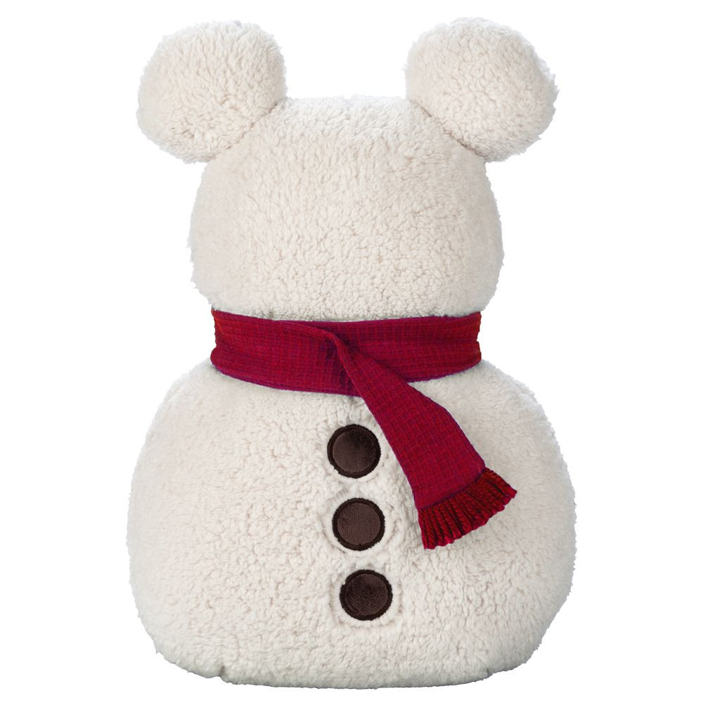 Mickey Mouse Icon Snowman Pillow – Disney Holiday Haven | Disney Store