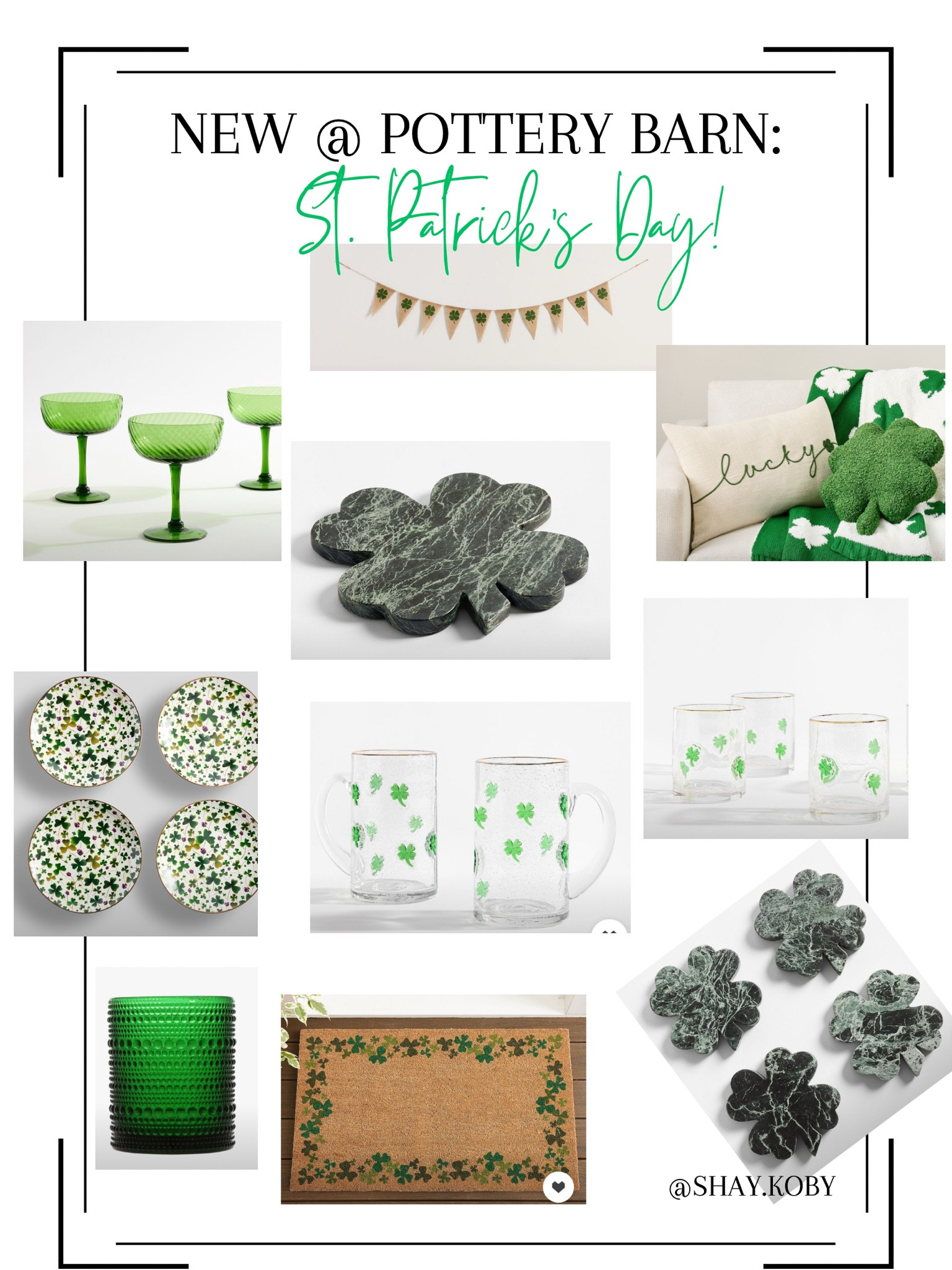 #stpatricksday #stpatricksdaydecor  #potterybarn #homedecor #kitchen #hosting #tablescape #stpatricksdayparty

#LTKHome #LTKSeasonal