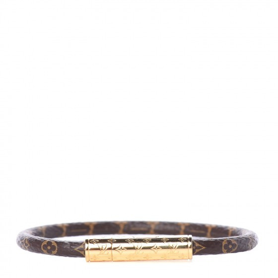 LOUIS VUITTON Monogram Confidential Bracelet 17 | FASHIONPHILE | Fashionphile