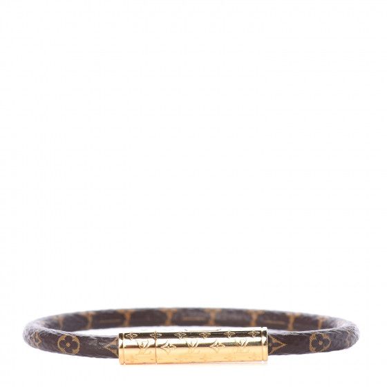 LOUIS VUITTON Monogram Confidential Bracelet 17 | FASHIONPHILE | Fashionphile
