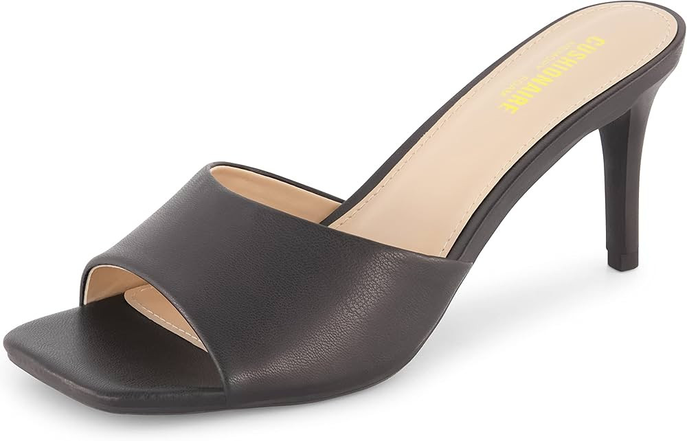 CUSHIONAIRE Women's Evie one band dress sandal +Memory Foam | Amazon (US)