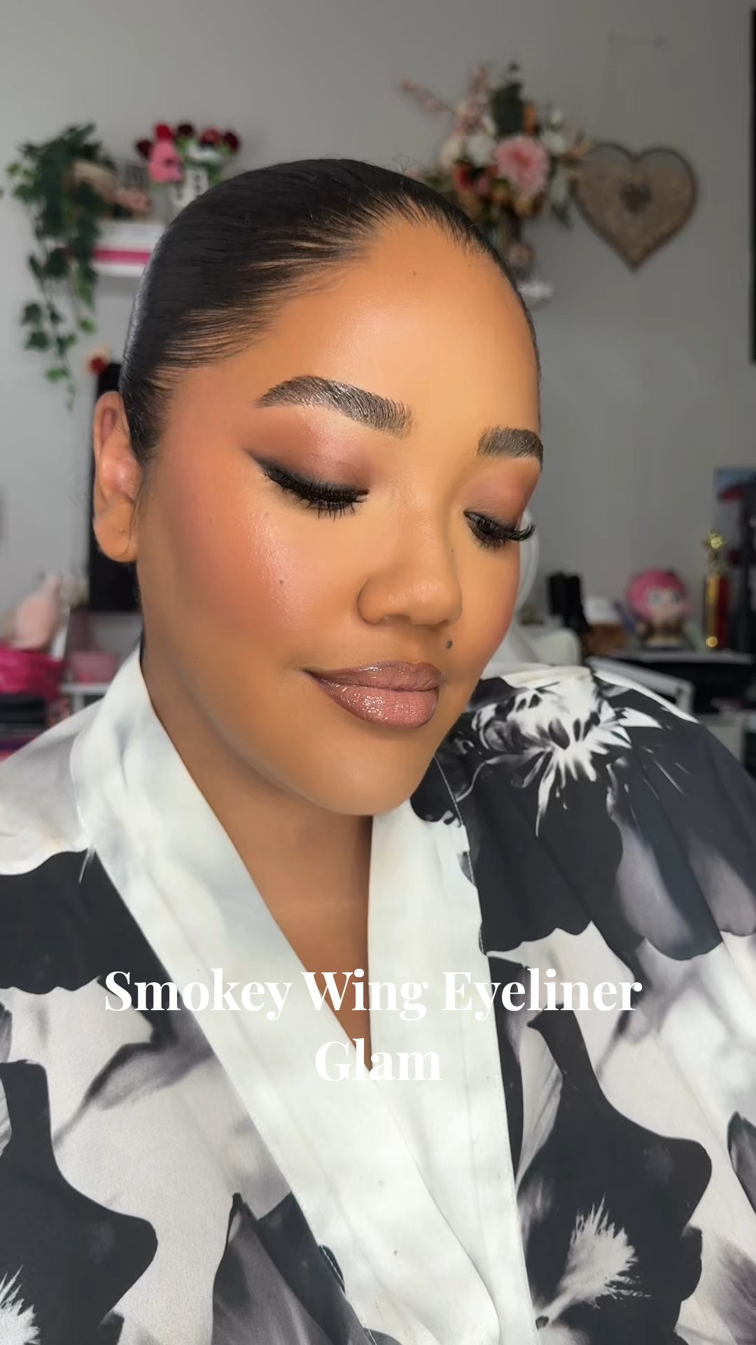 Smoking wing eyeliner makeup | glam | dramatic | brown skin

#LTKStyleTip #LTKBeauty #LTKPlusSize