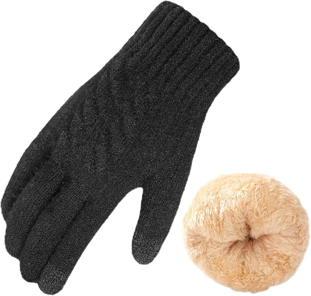 Winter Gloves Women - Warm Fleece Lined Winter Gloves with Touchscreen Fingers, Gloves for Women ... | Amazon (US)