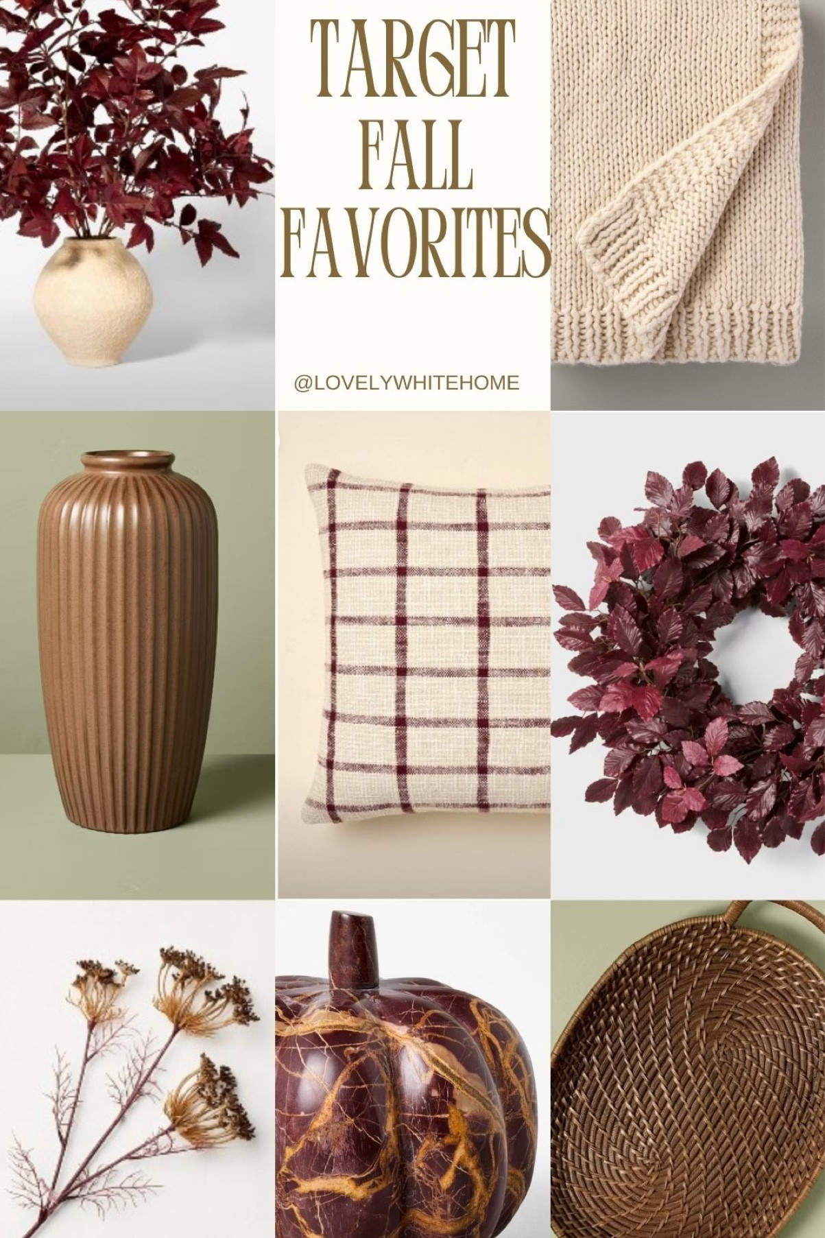 Fall trend alert: deep burgundy and different textures 🍂🙌🏻 

#LTKSeasonal #LTKStyleTip #LTKHome