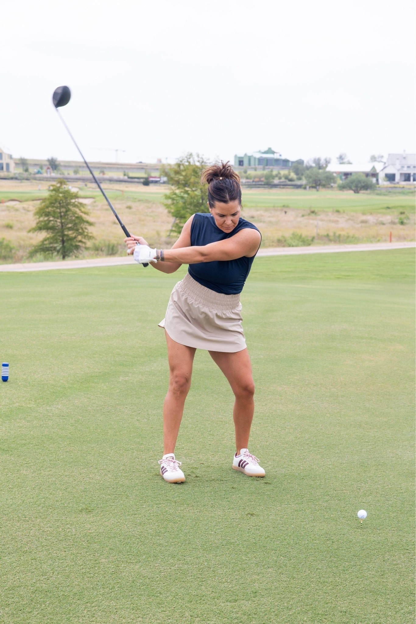 Golf outfit. 
Tank: large
Skort: large

#LTKActive #LTKOver40 #LTKootd