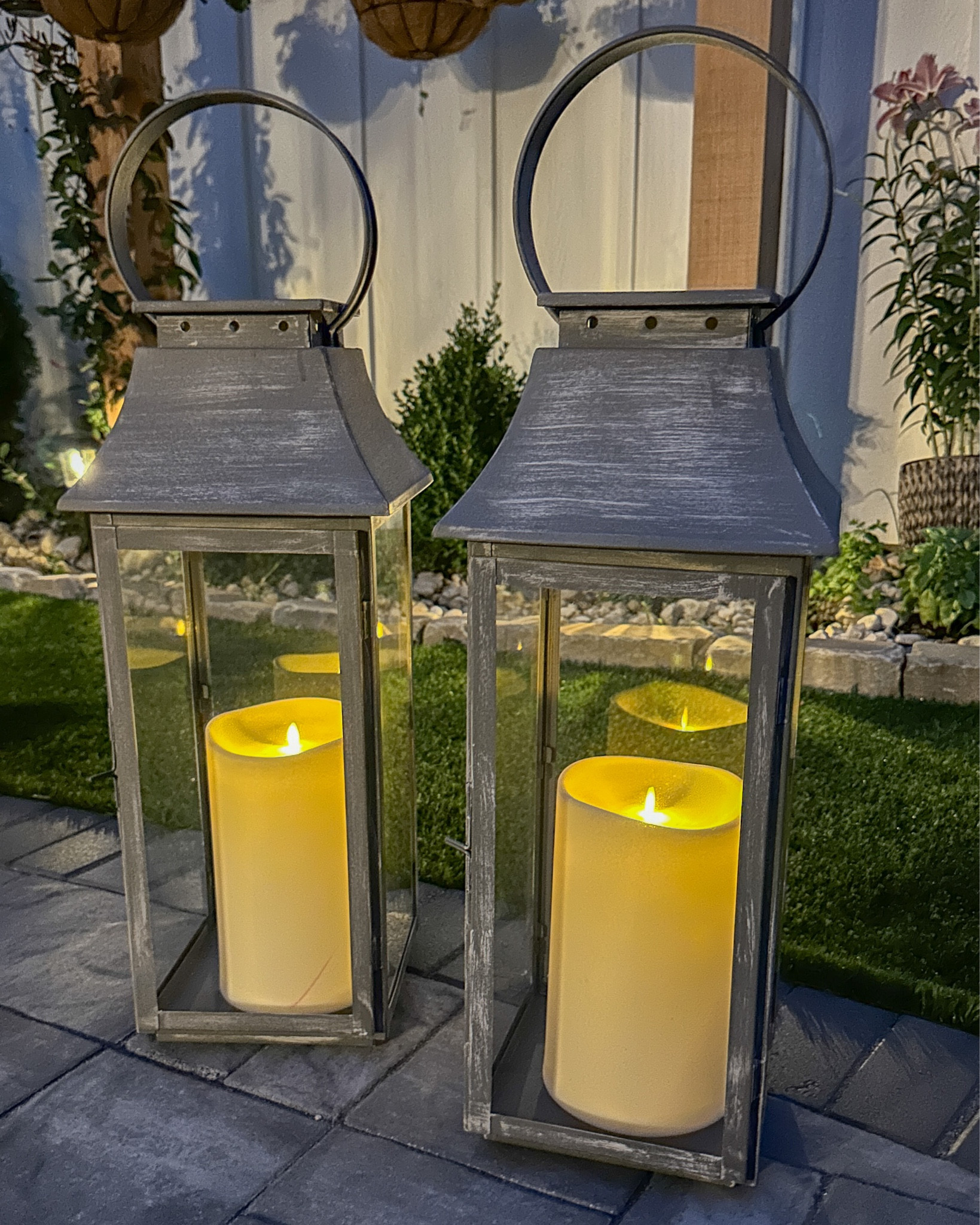 summer nights 
SALE ALERT those huge lanterns are on sale !! I use them for every season 

#LTKunder50 #LTKSeasonal