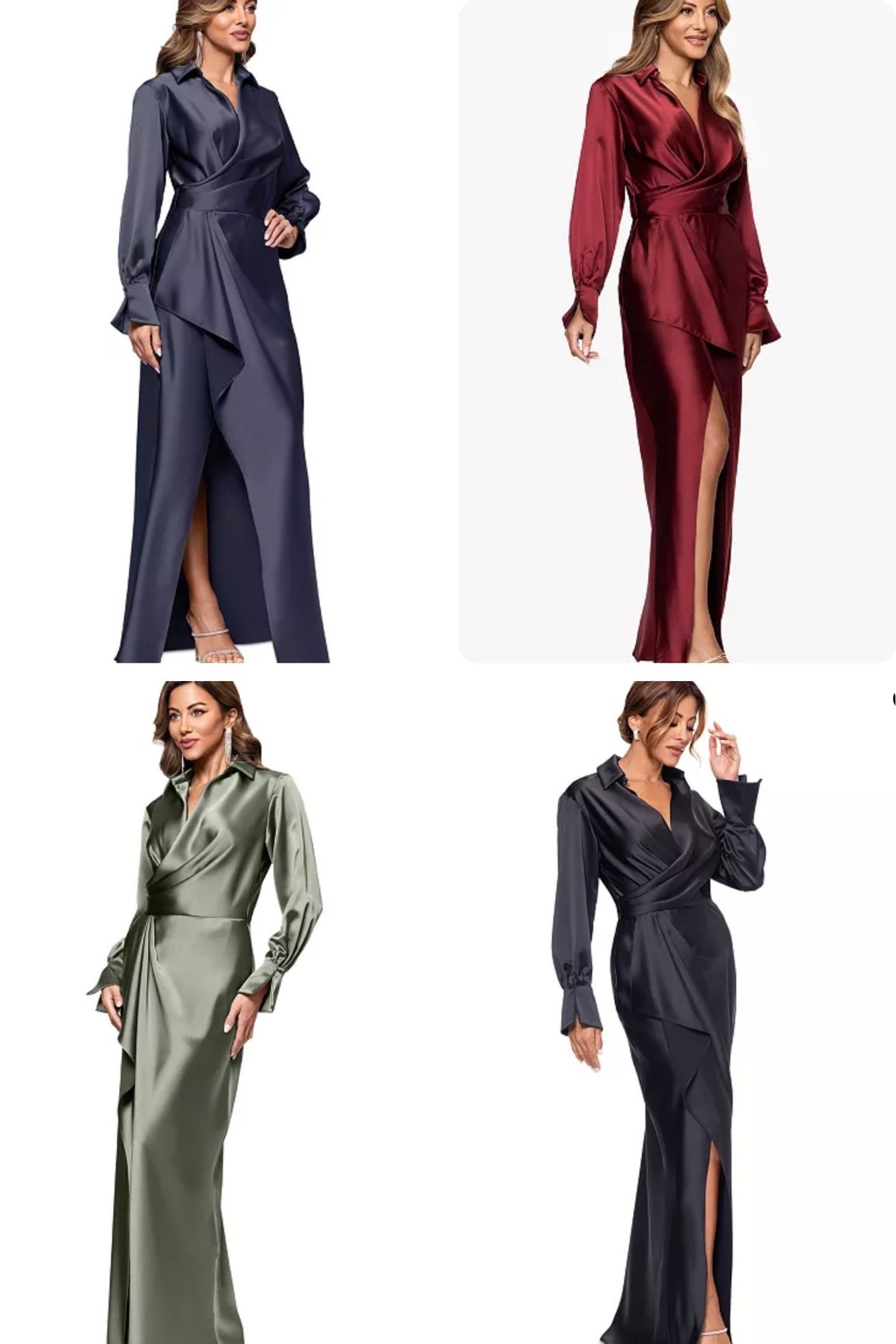 Stunning and elegant gown on sale! I have this one in black and it works with so many events and holidays. Runs a tad bit big, I would go down one size. Looks even more chic and flattering in person! 


Macys, 
Gown,
Holiday,
Christmas,
Dresses,
Modest,
Church,
Performance,
Photos,
Mother of the bride,
Wedding,
Ball,
Evening gown,
Satin,
Wrap dress,
Long sleeve,
New years,
Formal 

#LTKSaleAlert #LTKHoliday #LTKWedding