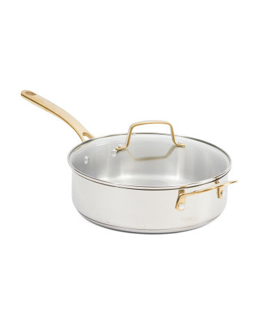 4.2qt Stainless Steel Castelle Saute Pan | TJ Maxx